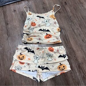 Never worn** SHEIN Festive Ghost and Pumpkin Set